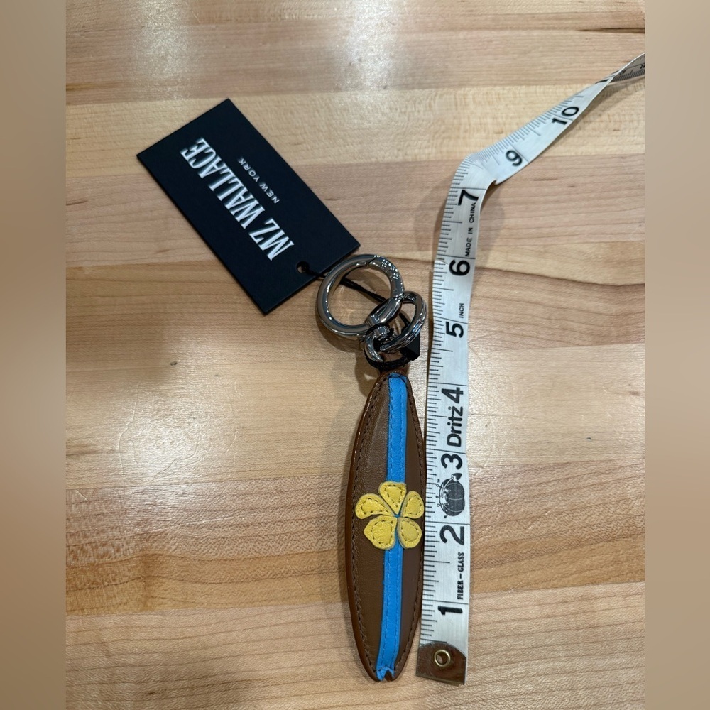 MZ Wallace Surfboard Keychain Charm NWT sold out - Picture 4 of 6